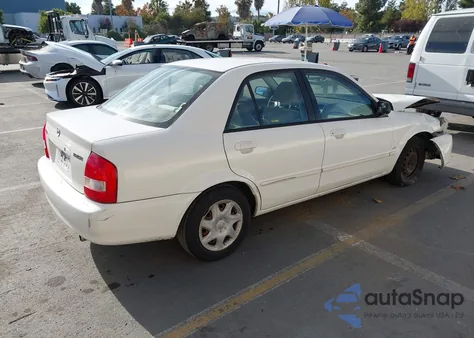 2000 Mazda Protege Dx/Lx from USA, damaged, VIN JM1BJ2228Y0212429